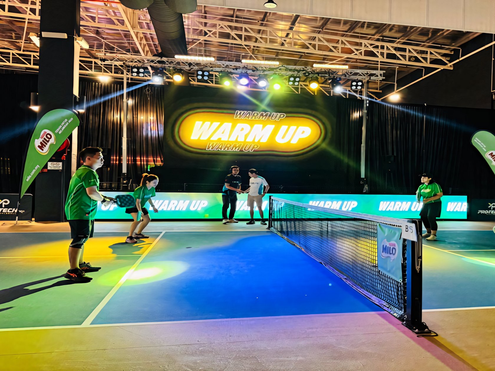 MILO Ultimate Pickleball Tournament activation